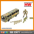 Hot Sale Boys Military (Free Wheel) /Mini Bus , Soldiers, Accessories Plastic Figure Toy